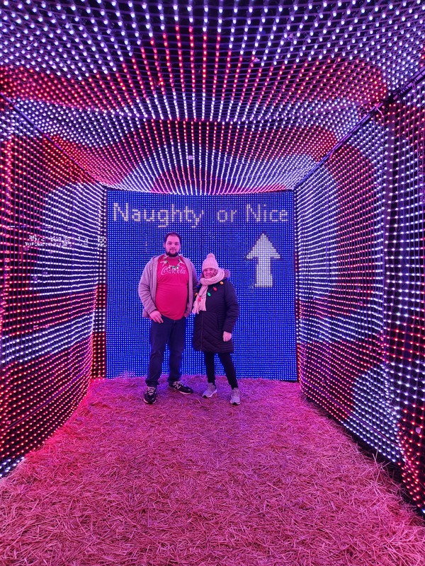 Naughty or Nice tunnel - Dec 20, 2024