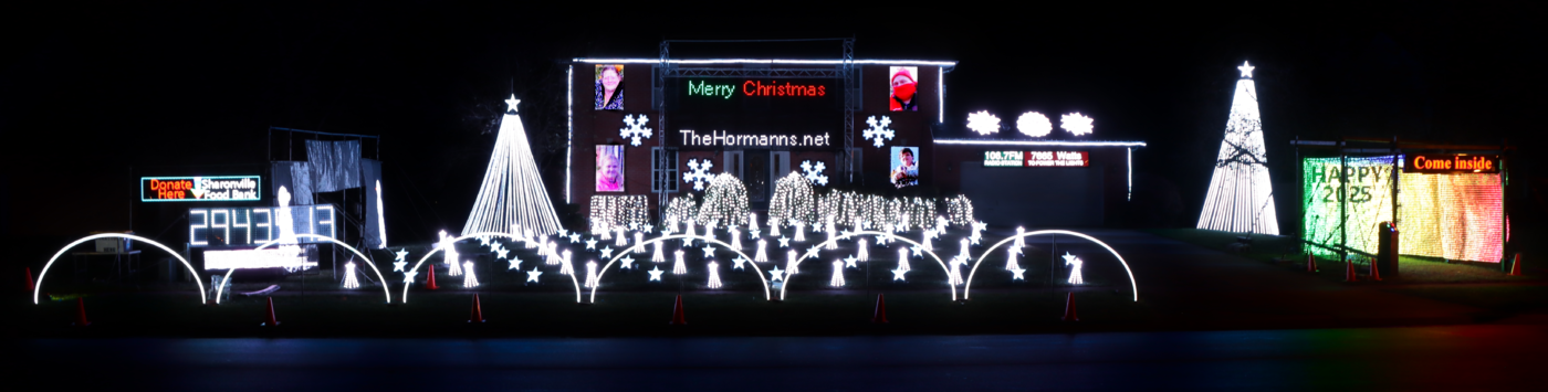 The Hormanns 2024 Christmas Display